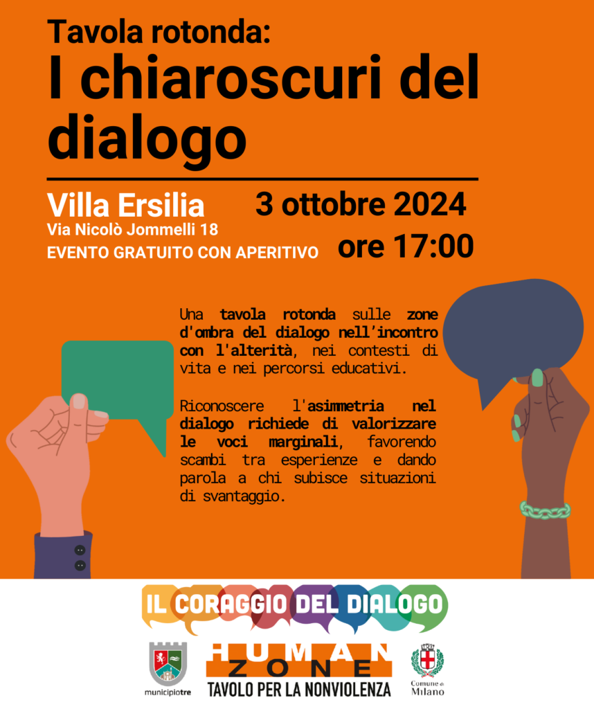 Volantino dell'evento Human Week 2024